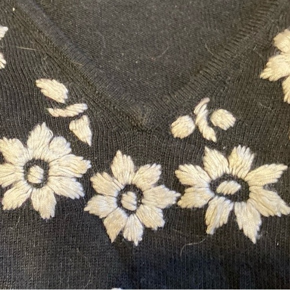 Spring Embroidered sweater - Picture 6 of 7